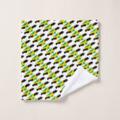 Custom JAMAICA FLAG Christelijk Bad Handdoek (Wasdoekje)