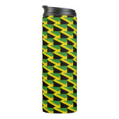 Custom Jamaica Flag Thermosbeker (Geroteerd rechts)