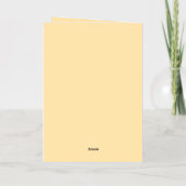 Custom Japanese Woman Gitarist Art Inspirerend Folie Wenskaart (Achterkant)