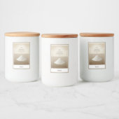 Custom Jar Label Set Smart Organization for Spices Voedselcontainer Etiket (Flessen)