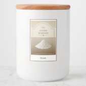 Custom Jar Label Set Smart Organization for Spices Voedselcontainer Etiket (Voorkant)