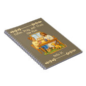 Custom Jesus & Coffee Crayon Art Prayer Journal (Côté Droit)