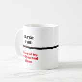 Custom [Job Title] Fuel Mug | Personalized Coffee  (Devant gauche)