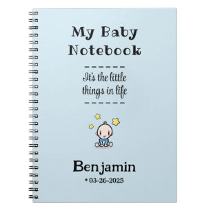 Custom Journal & Planner, Gepersonaliseerde Baby B Notitieboek
