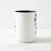 Custom June Birth Flower - Personalized Name Mok (Midden)