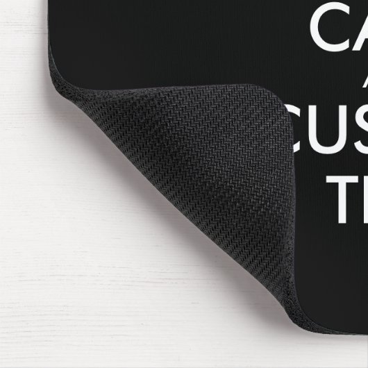 Custom keep calm and carry on mouse pad gift muismat (Hoek)