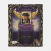 Custom Keepsake Fleece Blanket Deken (Voorkant)