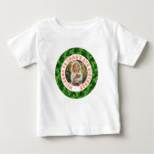 Custom Kids Birthday T-Shirt with Photo (Devant)