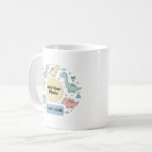 Custom Kids Dinosaur Photo Mug (Devant gauche)
