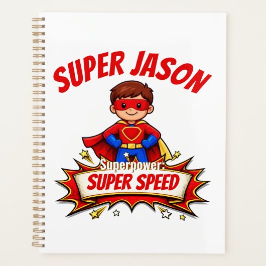Custom Kids Superhero Name & Superpower (Devant)
