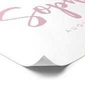 Custom Kind Kamer Baby Naam Kwekerij Wall Print (Hoek)