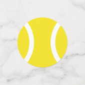 Custom kind tennis Verjaardag partij benodigdheden Confetti (Kleine voorkant)