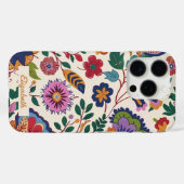 Custom  Kleurrijke Bloementuin Romantisch Case-Mate iPhone Case (Achterkant (horizontaal))