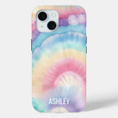Custom Kleurrijke Groovy Tie Dye Pattern Case-Mate iPhone Case (Achterkant)