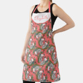 Custom Koala Christmas Pink Schort (Insitu)