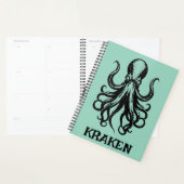 Custom Kraken Octopus Squid Name Personalized (Devant avec enveloppe)