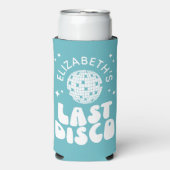 Custom Laatste Disco Bachelorette Disco Ball (Seltzer Voorkant)