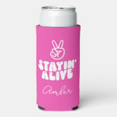 Custom Laatste Disco Dancing Queen Bachelorette (Seltzer Achterkant)