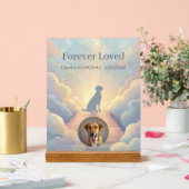 Custom Labrador Retriever Memorial Acrylic Sign (Mariage)