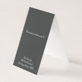 Custom Lace Lijst Zelfstandige Oorbel Kaarten (Achterkant)