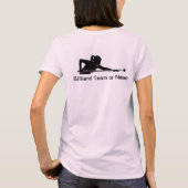 Custom Ladies Billiards Pool League Team Tshirts (Dos)