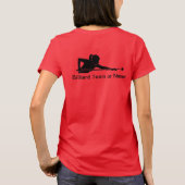 Custom Ladies Billiards Pool League Team Tshirts (Dos)