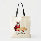 Custom Lady bug5-Tas Tote Bag (Voorkant)