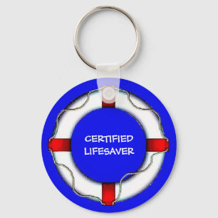 Custom Lake Certified Lifesaver Sleutelhanger