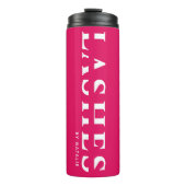 Custom Lash Extension Technician Cool Esthetician Thermosbeker (Voorkant)