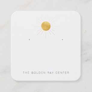 custom-Laurie- Keep - met gaten Vierkante Visitekaartje