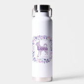 Custom lavender chihuahua water bottle Photo Waterfles (Voorkant)