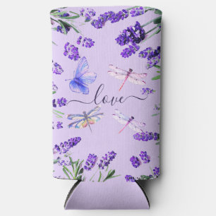 Custom Lavender Dragonfly Shabby Chic Boho Style
