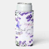 Custom Lavender Dragonfly Shabby Chic Boho Style S (Seltzer Achterkant)