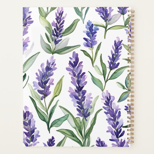 Custom Lavender Flowers 2026 Planner (Dos)