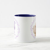Custom Lavender Poodle Mug Photo Personalized Mok (Midden)