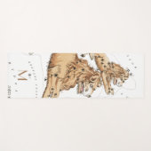 Custom Leo Constellation Horoscope Zodiac Stars Yogamat (Voorkant (horizontaal))