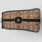 Custom Leopard Golfheadcover (Voorkant)