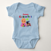 Custom Leuke Grappige Baby Toekomstige Beroep Body Romper (Voorkant)