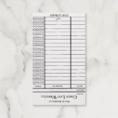 CUSTOM Library Card- Old School  Cadeaulabels (Achterkant)