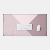Custom Licht Lavendel Stoffig Roos Mauve Blush Roz Bureaumat (Keyboard & Muis)