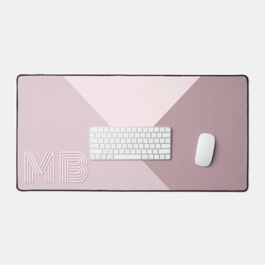 Custom Licht Lavendel Stoffig Roos Mauve Blush Roz Bureaumat (Keyboard & Muis)
