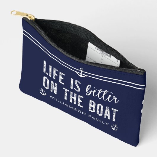 Custom Life is beter op de boot | Bootleven Etui (Open)