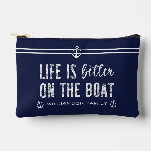 Custom Life is beter op de boot | Bootleven Etui (Voorkant)