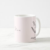 Custom Lily van de Valley Custom Name Mok (Voorkant rechts)