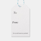 Custom Lion Gift Label – bewerkbare offerte & ontw Cadeaulabel (Achterkant)