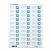 Custom Llama Cute Animal Art Etiket (Full Sheet)