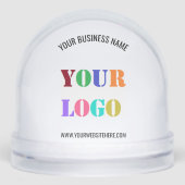 Custom Logo and Text Business Gift Snow Globe (Avant)