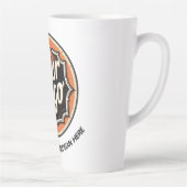 Custom Logo and Text Business Latte Mok (Rechts)