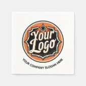 Custom Logo and Text Business Servet (Voorkant)