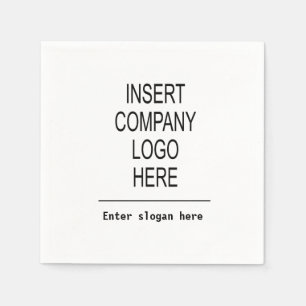 Custom logo bedrijf promotionele marketing servet